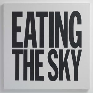 John Giorno, EATING THE SKY, 2012. ©Max Wigram Gallery og kunstneren.
